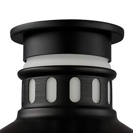 Image5 of Admiralty 1-Light Outdoor Flush Mount - Black more views