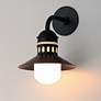 Thumbnail1 of Admiralty 1-Light Outdoor Wall Sconce - Black