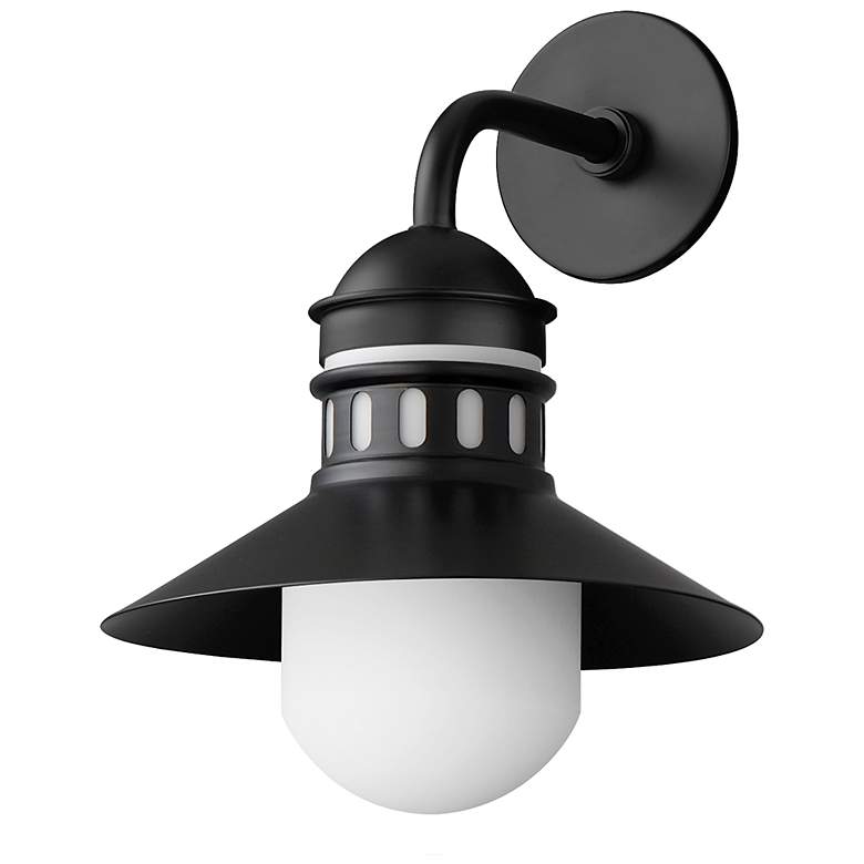 Image 2 Admiralty 1-Light Outdoor Wall Sconce - Black