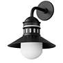 2_Admiralty 1-Light Outdoor Wall Sconce - Black