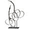 Admiration 19 1/4" High Silver Leaf Modern Birds Statue