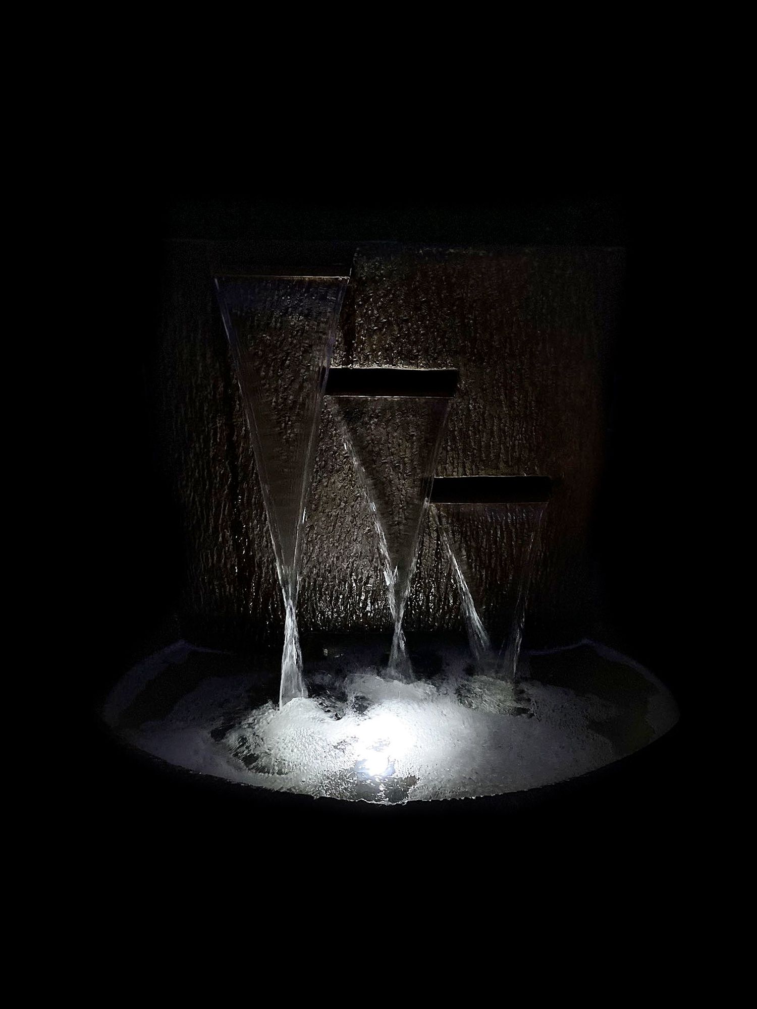 Thumbnail4 of Adobe Springs 29 1/2"H Relic Lava LED Outdoor Water Fountain Made to Order more views