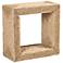 Adonica 22" Wide Natural Brown Seagrass End Table