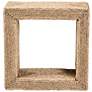 5_Adonica 22" Wide Natural Brown Seagrass End Table more views