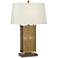 Adonis Antique Brass Nightlight Table Lamp