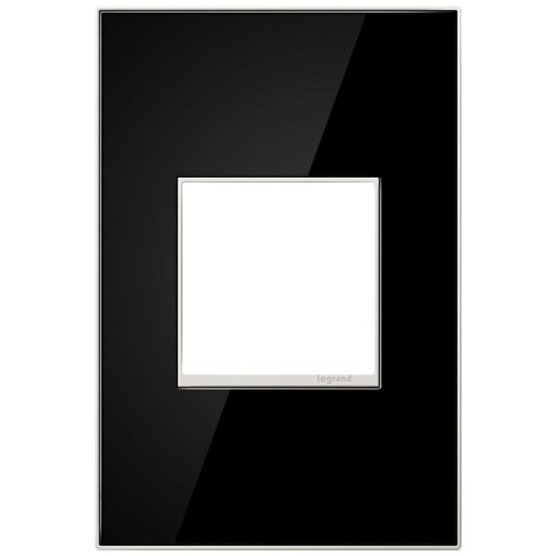 Image 1 adorne&#174; 1-Gang Black Mirror Wall Plate