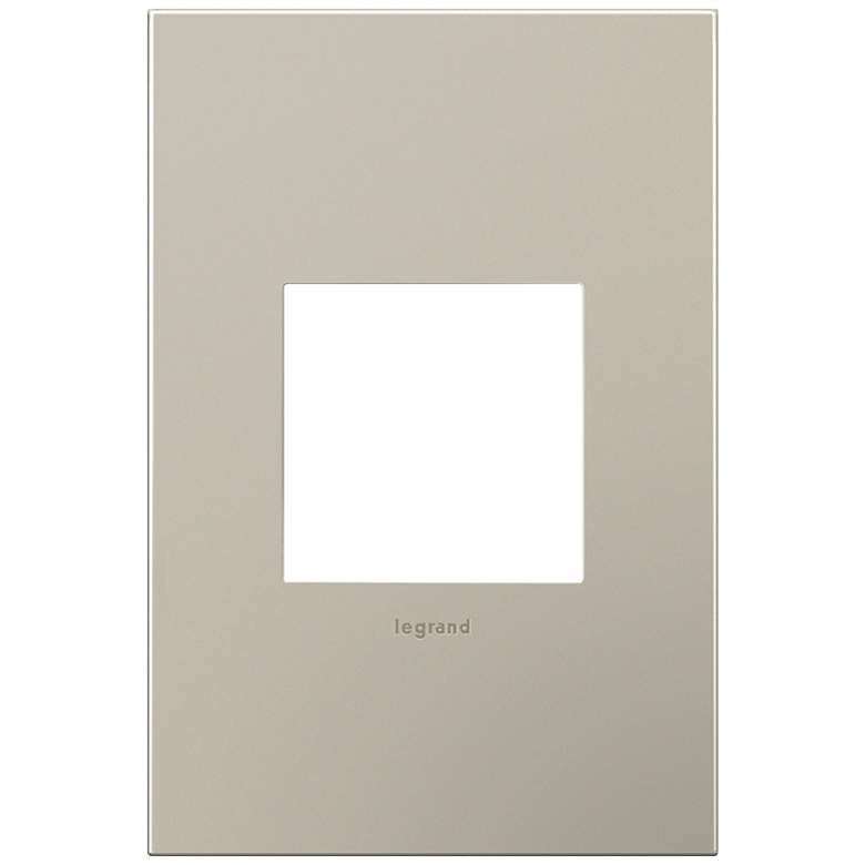 Image 1 adorne® 1-Gang Satin Nickel Wall Plate