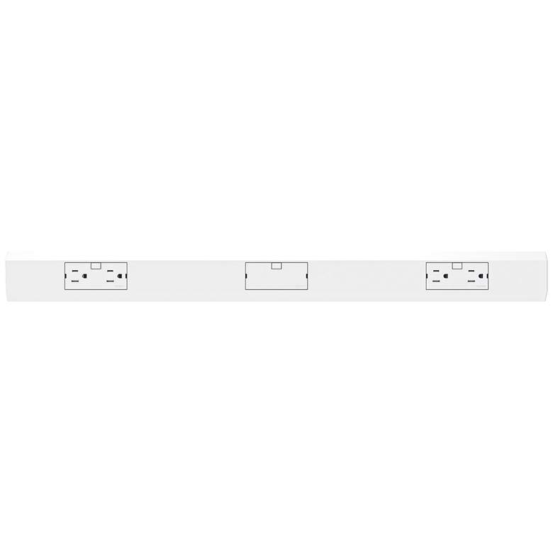 Image 1 adorne® 27" Wide White Modular Track