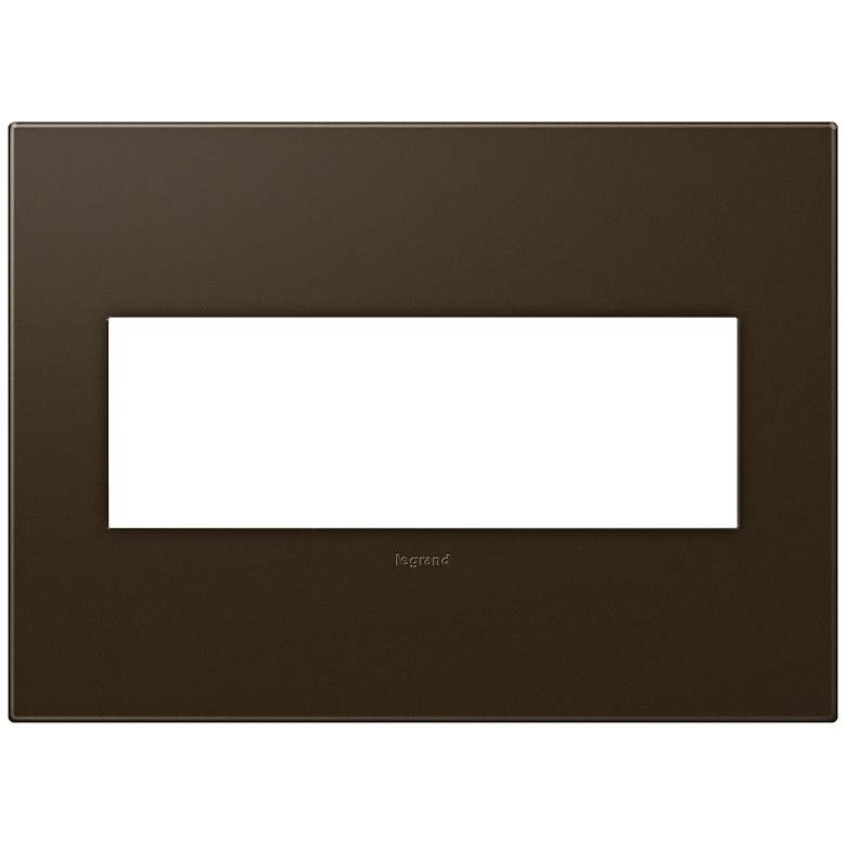 Image 1 adorne&#174; 3-Gang Bronze Wall Plate