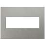 adorne&#174; 3-Gang Brushed Stainless Steel Wall Plate