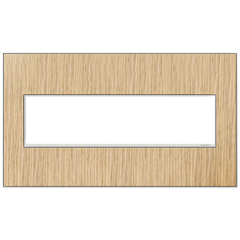 Image 1 adorne&#174; 4-Gang French Oak Wall Plate