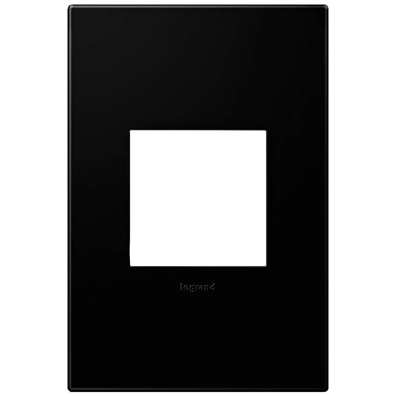 Image 1 adorne® Black Ink 1-Gang Snap-On Wall Plate