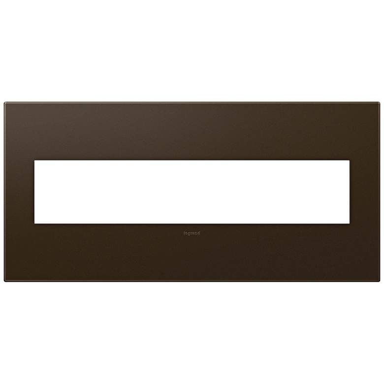 Image 1 adorne® Bronze 5-Gang Snap-On Wall Plate