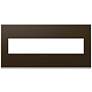 adorne&#174; Bronze 5-Gang Snap-On Wall Plate