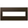 adorne® Bronze 5-Gang Snap-On Wall Plate