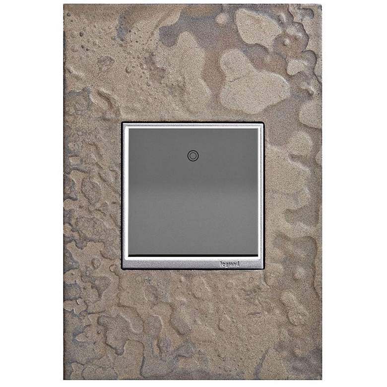 Image 1 adorne Burnished Steel 1-Gang Wall Plate w/ 15A Paddle Switch
