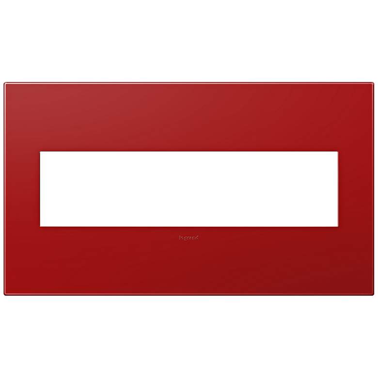 Image 1 adorne&#174; Cherry 4-Gang Snap-On Wall Plate