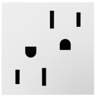 adorne® GFC1 White 15A Tamper-Resistant Wall Outlet