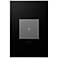adorne Graphite 1-Gang Wall Plate w/ Switch