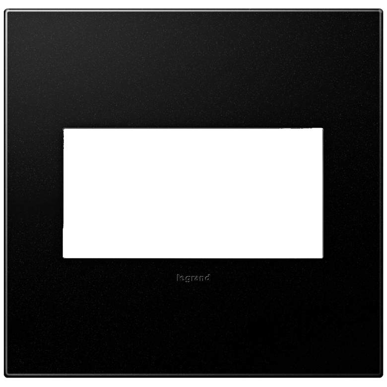 Image 1 Adorne Graphite 2-Gang Snap-On Wall Plate