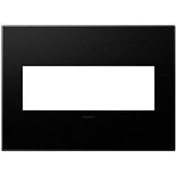 adorne&#174; Graphite 3-Gang Snap-On Wall Plate