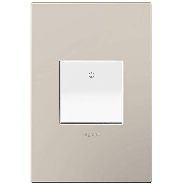 Image 1 adorne Greige 1-Gang Wall Plate w/ Switch