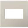 adorne® Greige 2-Gang Snap-On Wall Plate