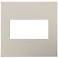 adorne® Greige 2-Gang Snap-On Wall Plate