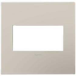 adorne&#174; Greige 2-Gang Snap-On Wall Plate