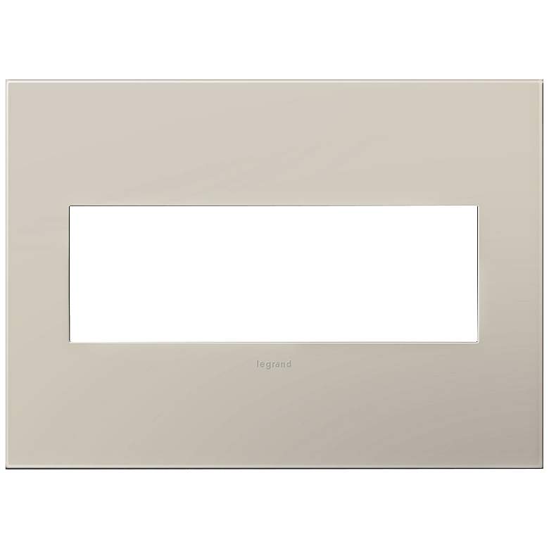 Image 1 adorne® Greige 3-Gang Snap-On Wall Plate