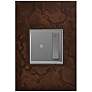 adorne Hubbardton Forge Bronze 1-Gang Wall Plate w/ Dimmer