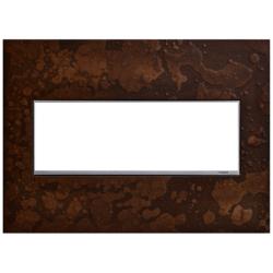 adorne Hubbardton Forge Bronze 3-Gang Wall Plate