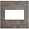 adorne Hubbardton Forge Burnished Steel 2-Gang Wall Plate