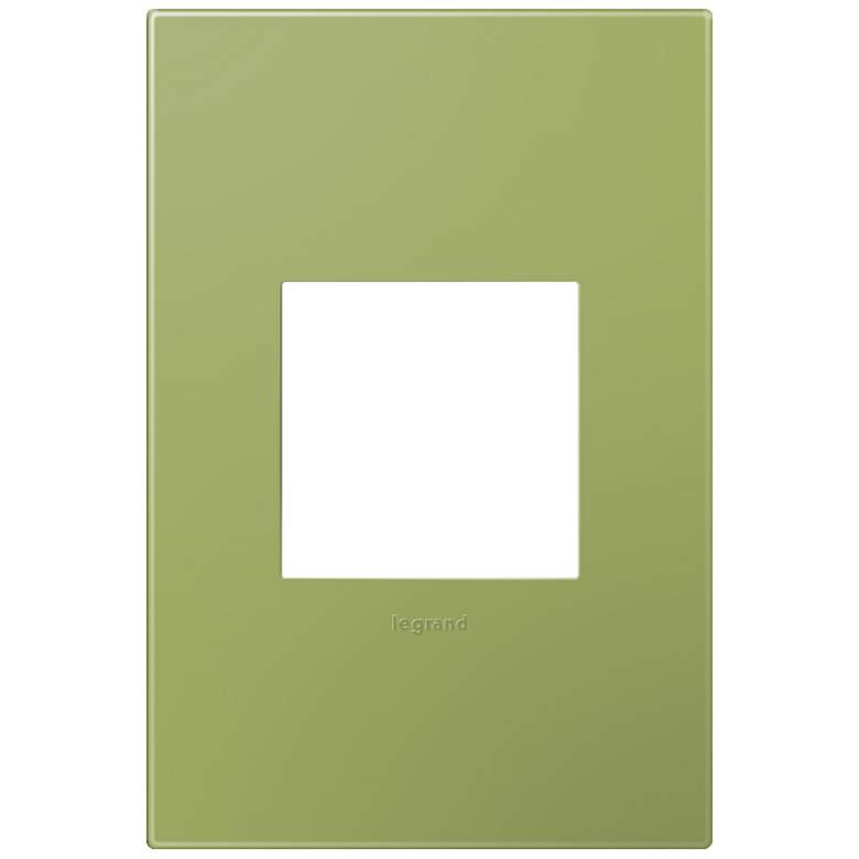 Image 1 adorne&#174; Lichen Green 1-Gang Snap-On Wall Plate