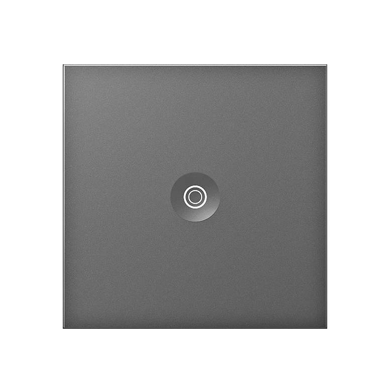 Image 1 adorne® Magnesium 15A Push Switch with Status Light