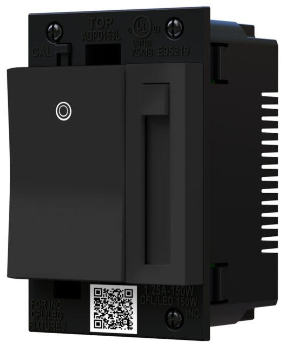Image 2 adorne Paddle LED Advanced Dimmer, Graphite more views