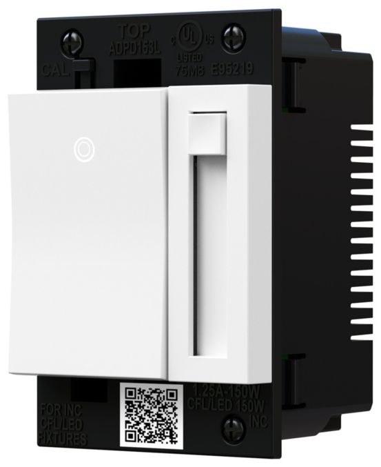 Image 2 adorne Paddle LED Advanced Dimmer, White more views