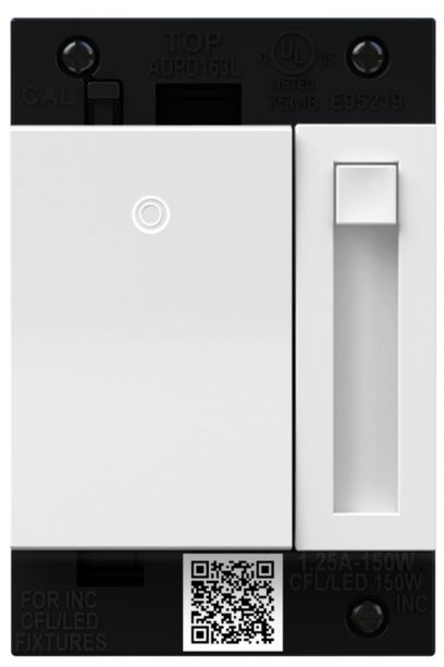 Image 3 adorne Paddle LED Advanced Dimmer, White more views