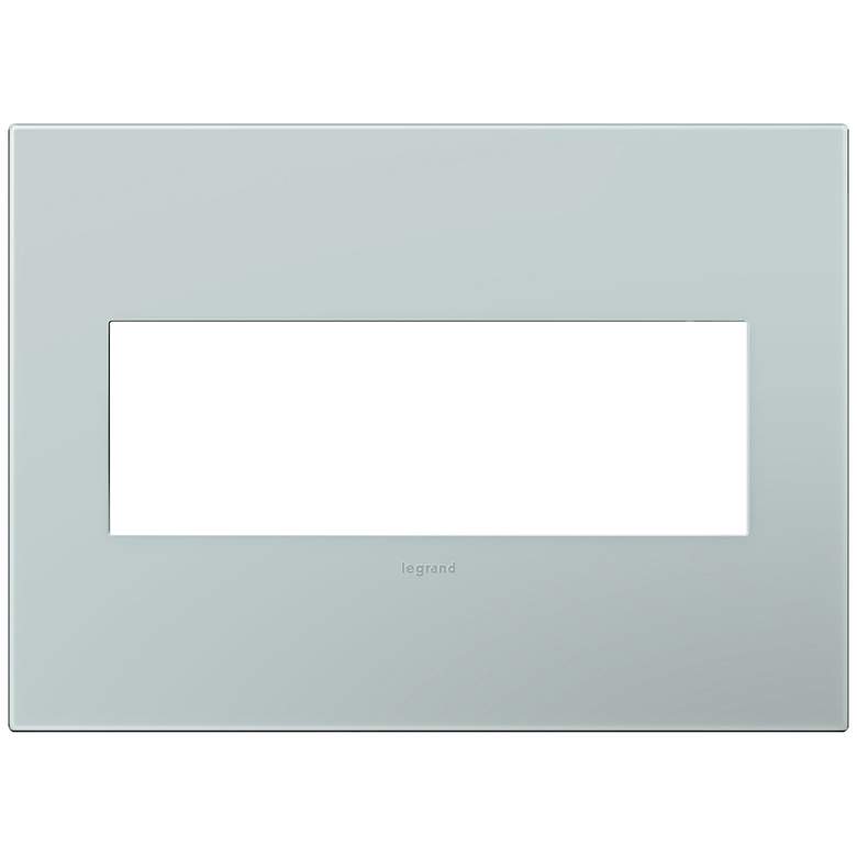 Image 1 adorne® Pale Blue 3-Gang Snap-On Wall Plate