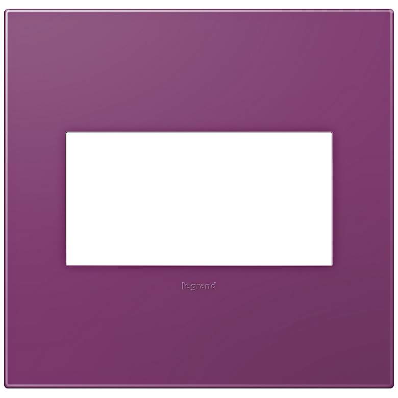 Image 1 adorne&#174; Plum 2-Gang Snap-On Wall Plate