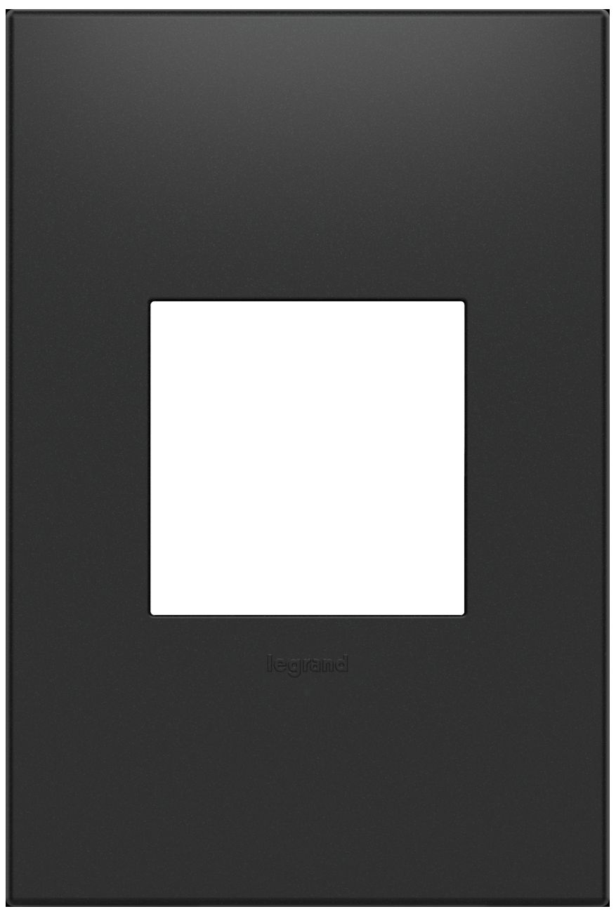 Image 7 adorne® Magnesium Paddle LED Dimmer with Graphite Wall Plate more views