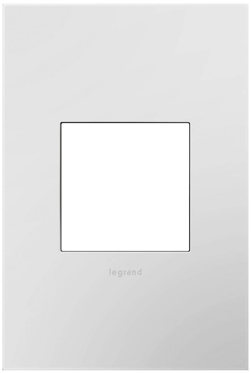 Image 7 adorne® Magnesium Paddle LED Dimmer with Powder White Wall Plate more views