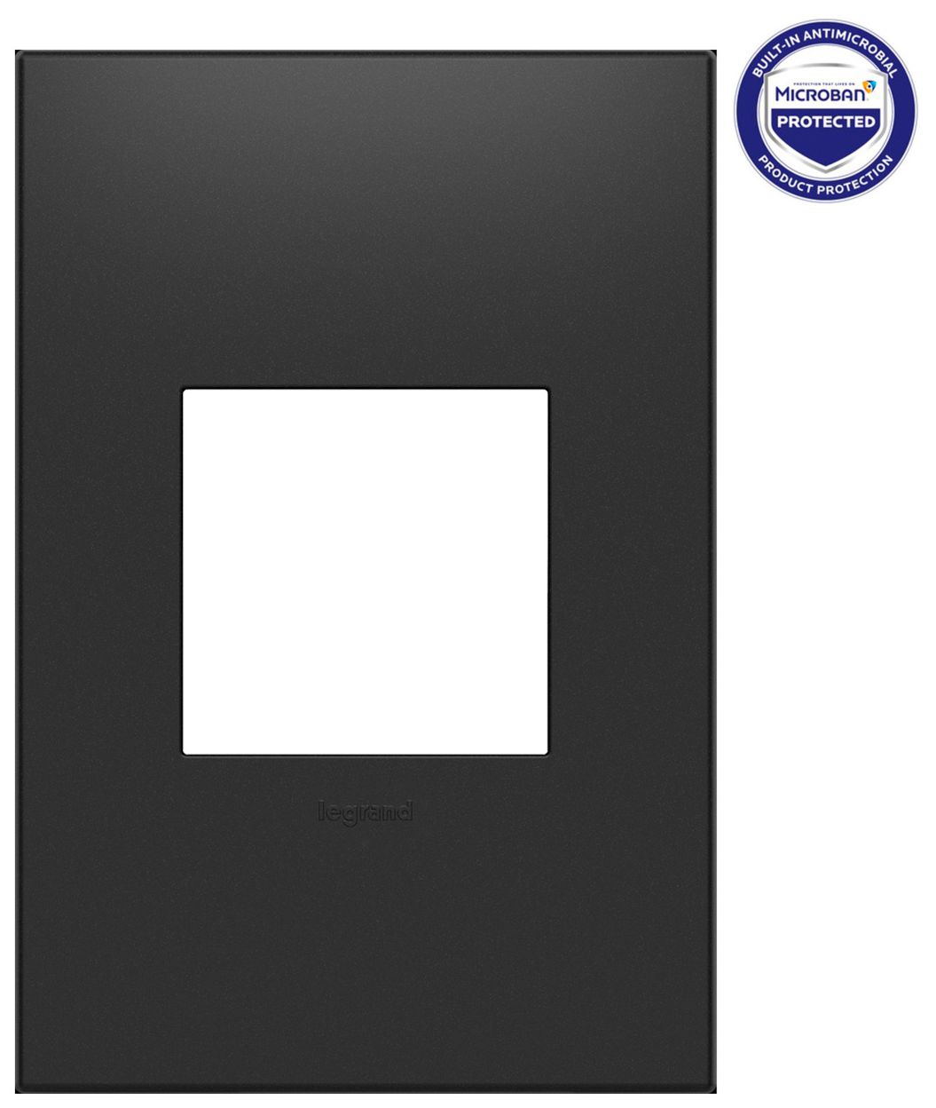 Image 3 adorne® Magnesium Whisper Dimmer with Graphite Wall Plate more views
