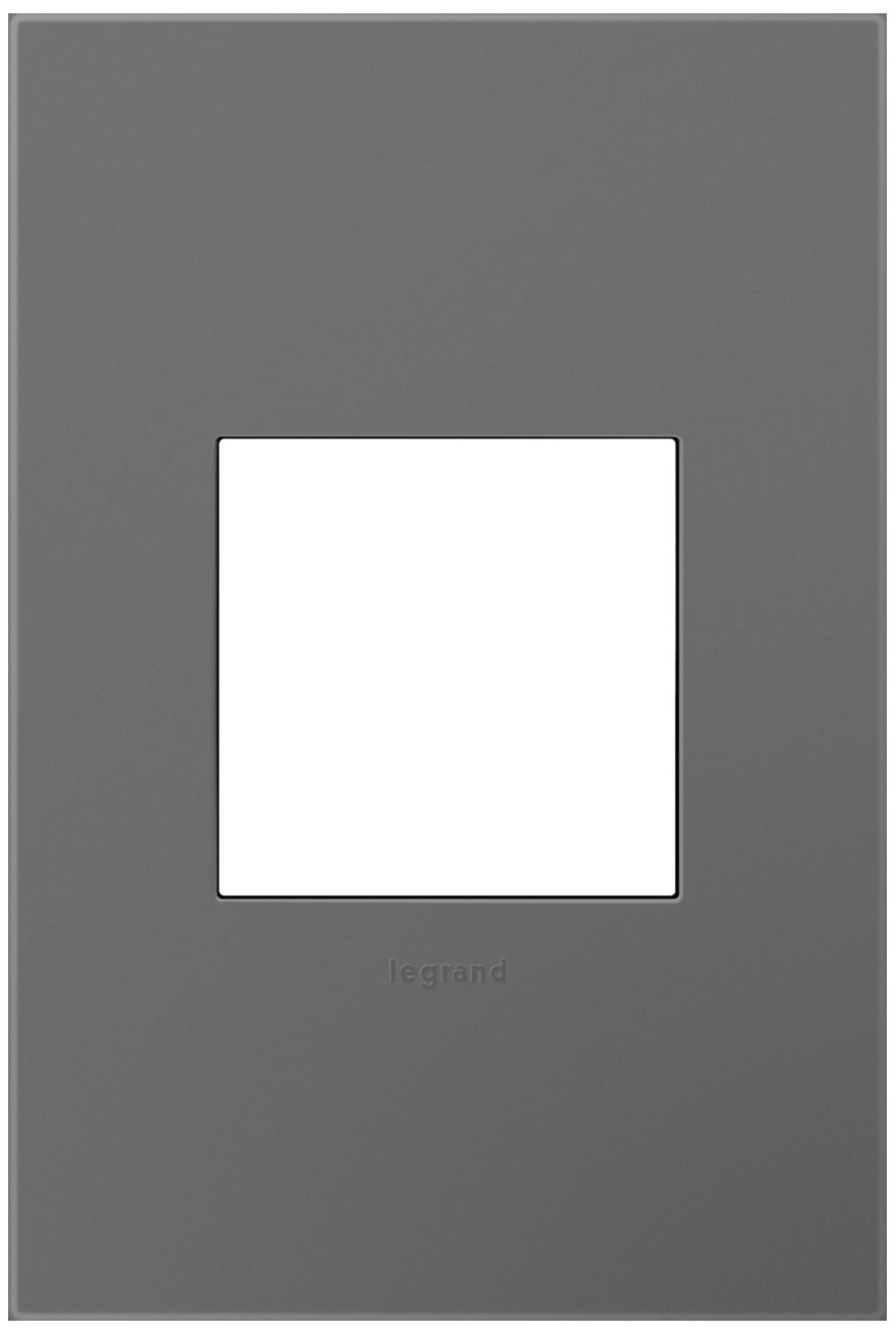 Image 7 adorne® White Paddle LED Dimmer with Magnesium Wall Plate more views