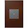 adorne Russet 1-Gang Wall Plate w/ Switch
