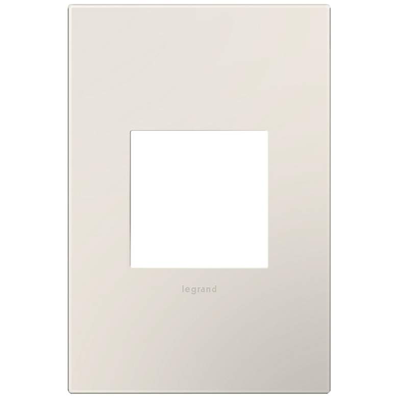 Image 1 adorne® Satin Almond 1-Gang Snap-On Wall Plate