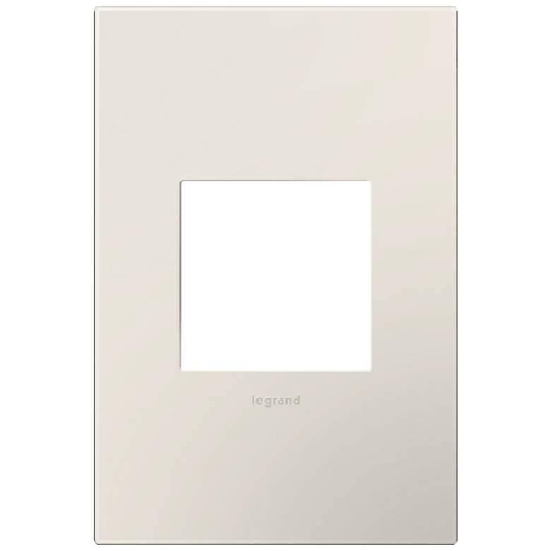 Image 1 adorne&#174; Satin Almond 1-Gang Snap-On Wall Plate