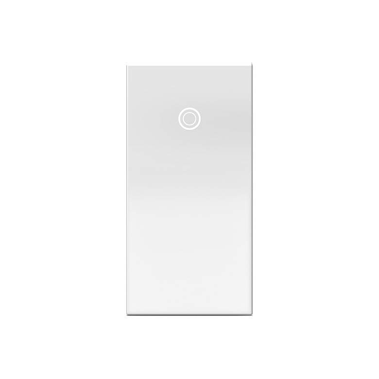 Image 1 adorne® Single-Module 1/2 Gang 15A White Paddle Switch