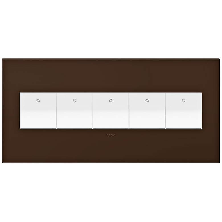 Image 1 adorne Truffle 5-Gang Wall Plate w/ 5 Switches