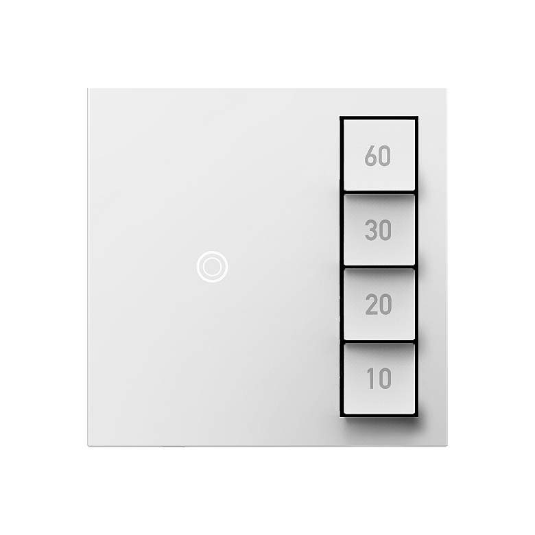 Image 1 adorne® White Manual-On Timed-Off Sensa Switch